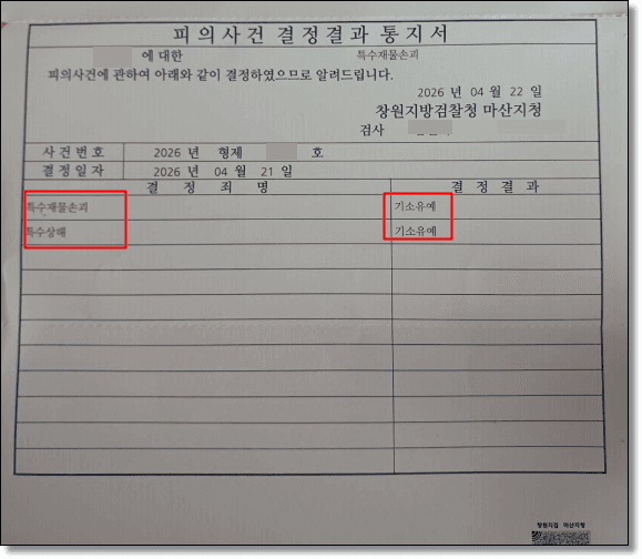 특수상해 판결문