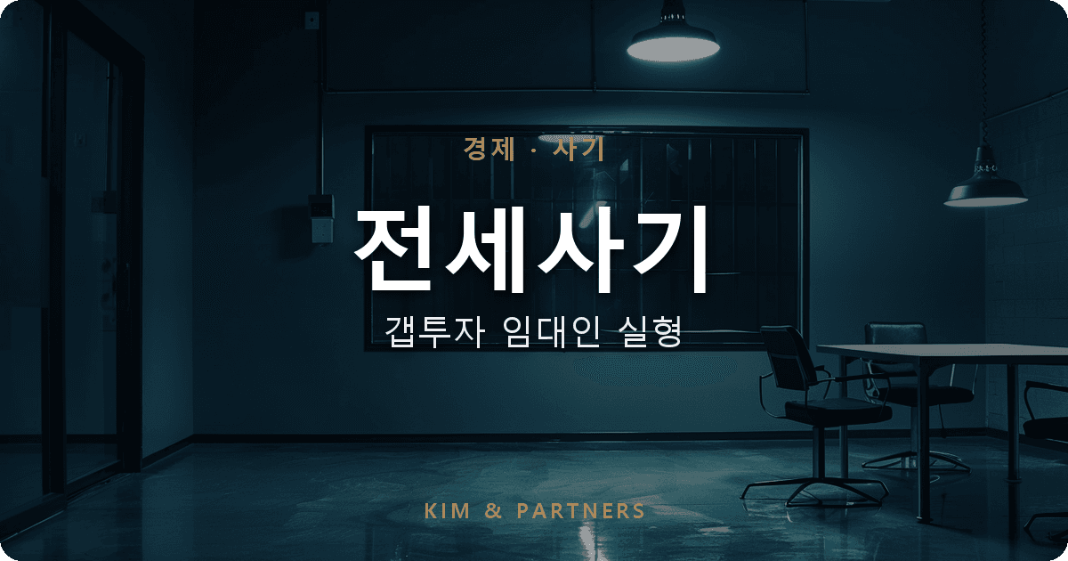 전세사기 갭투자 임대인에게 실형을 이끌어낸 고소대리 변호 사례